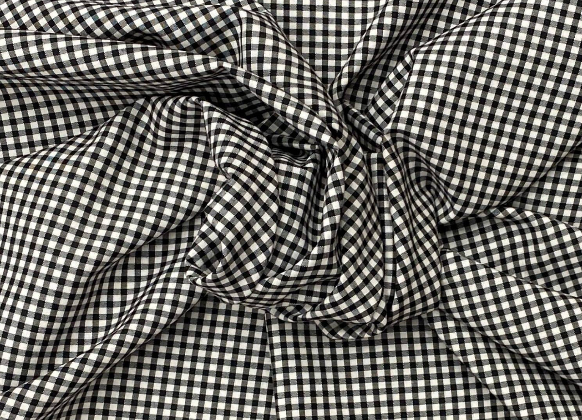 Gingham Badge Bag