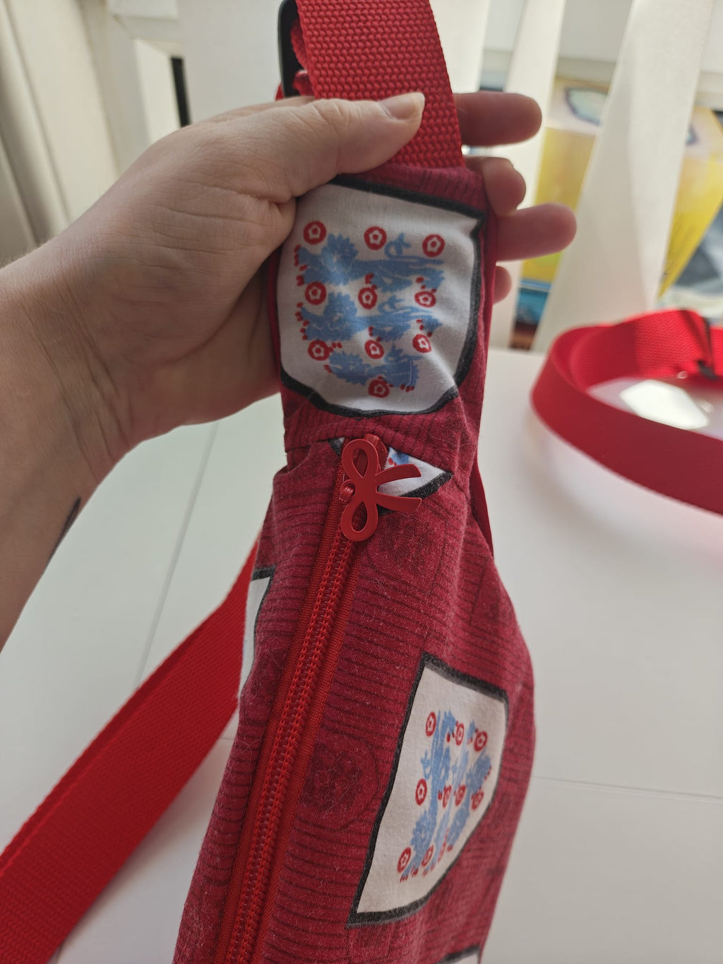 England Red Duvet bag
