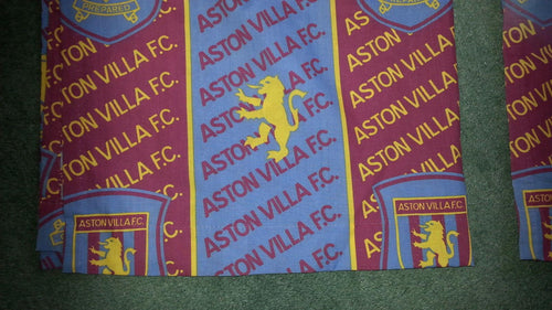 Custom Aston Villa bag